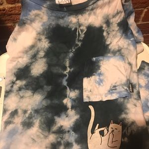 Ripndip Falling for Nermal tie-dye pocket T-shirt